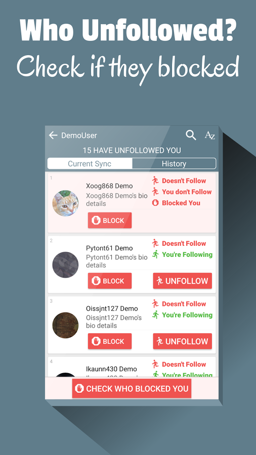trackgram instagram followers screenshots - trackgram instagram foll! owers apk download